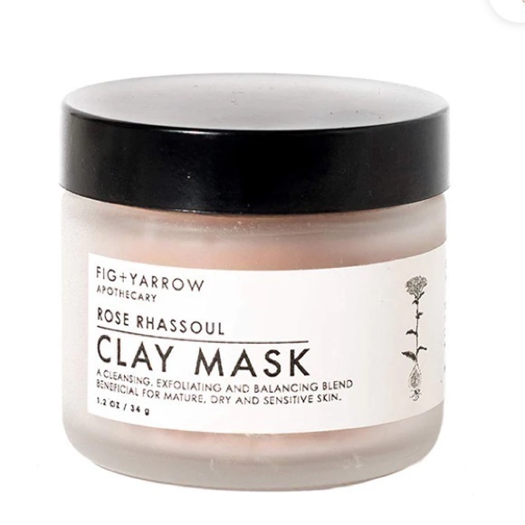 Fig + Yarrow Apothecary Other - Rose Rhassoul Clay Mask